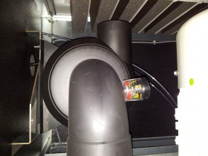 Air compressor inlet filter housing