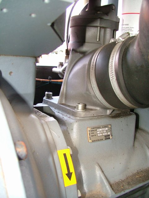 unloader valve of screw compressor