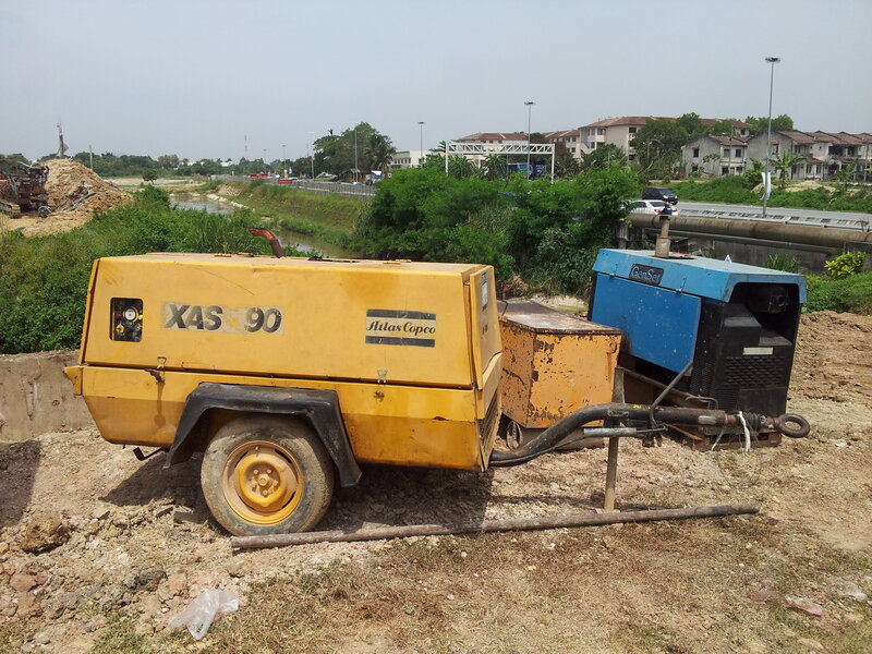 Portable diesel air compressor troubleshooting