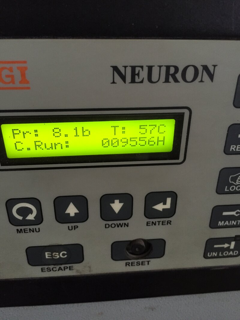 Rotary screw compressor runs but won't load troubleshooting