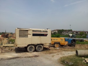 Two portable air compressors 'spotted in the wild'