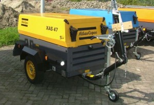 portable air compressor atlascopco xas47