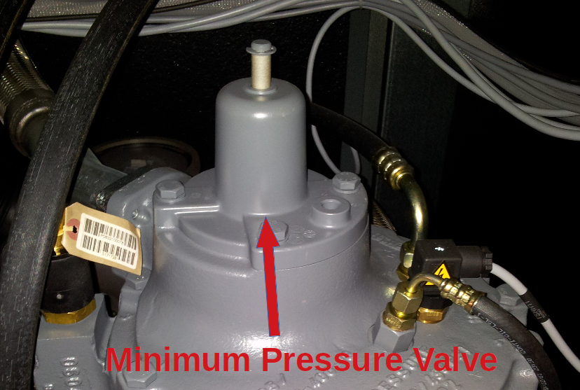 minimum pressure valve